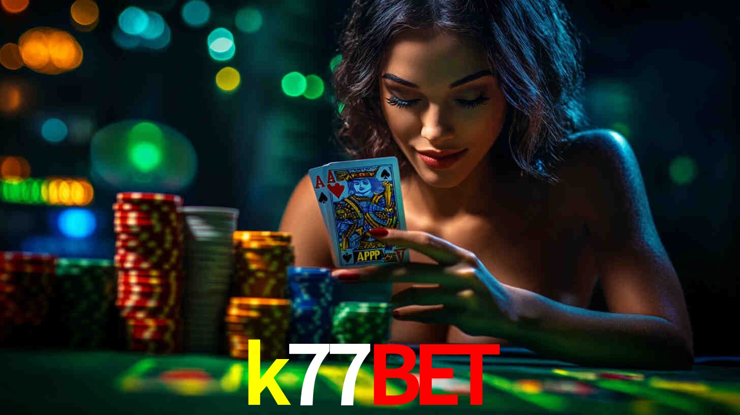 Interface do App k77bet
